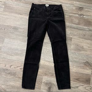 J Crew Tall Toothpick Corduroys